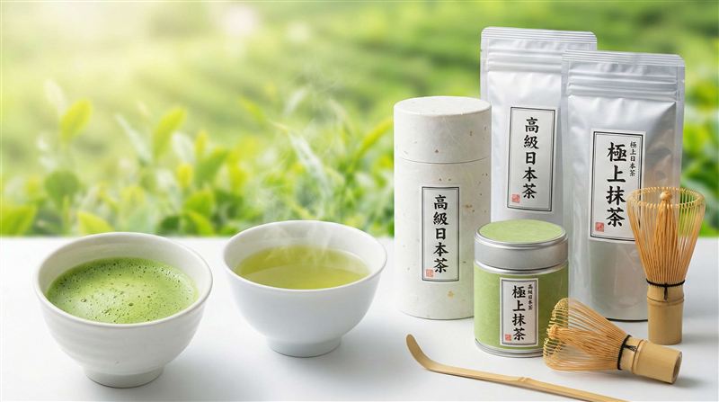 お茶専門店の商品イメージ